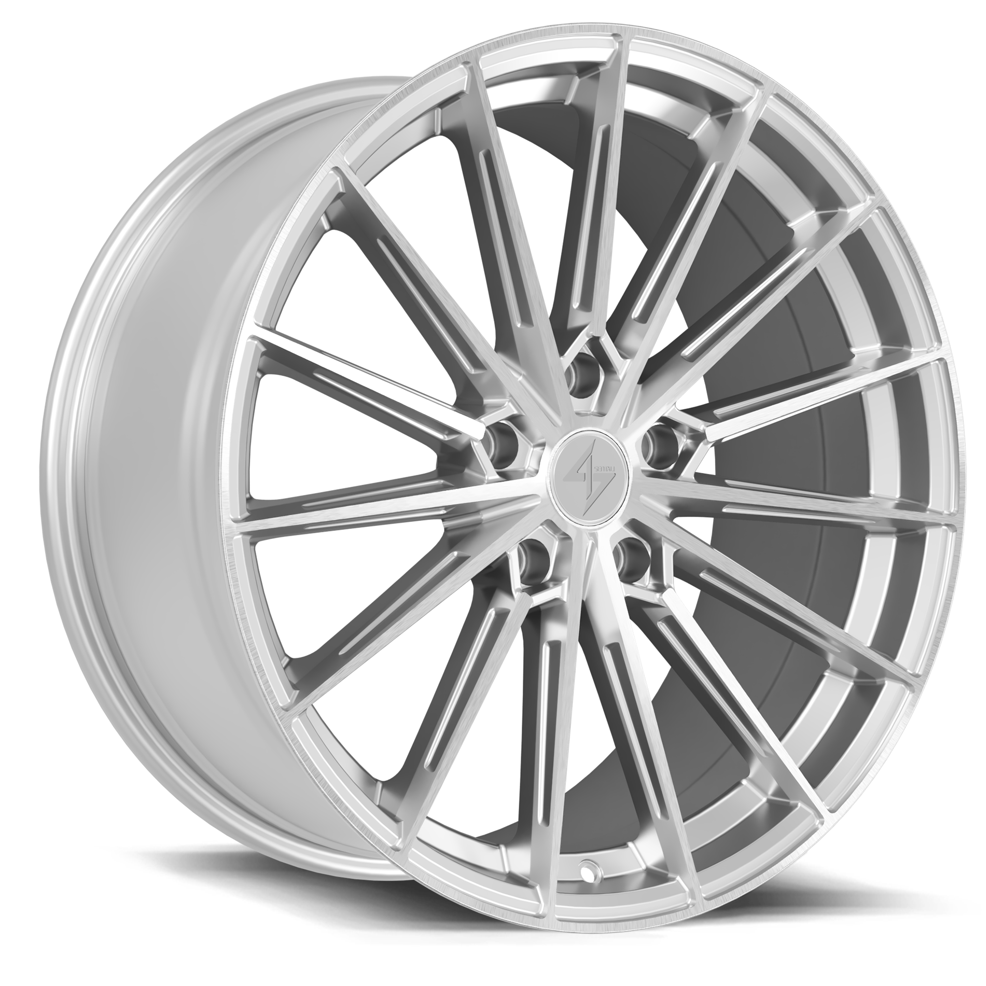 Sentali Street Recoil Wheel 20x9 5x115 Hyper Silver Diamond Cut