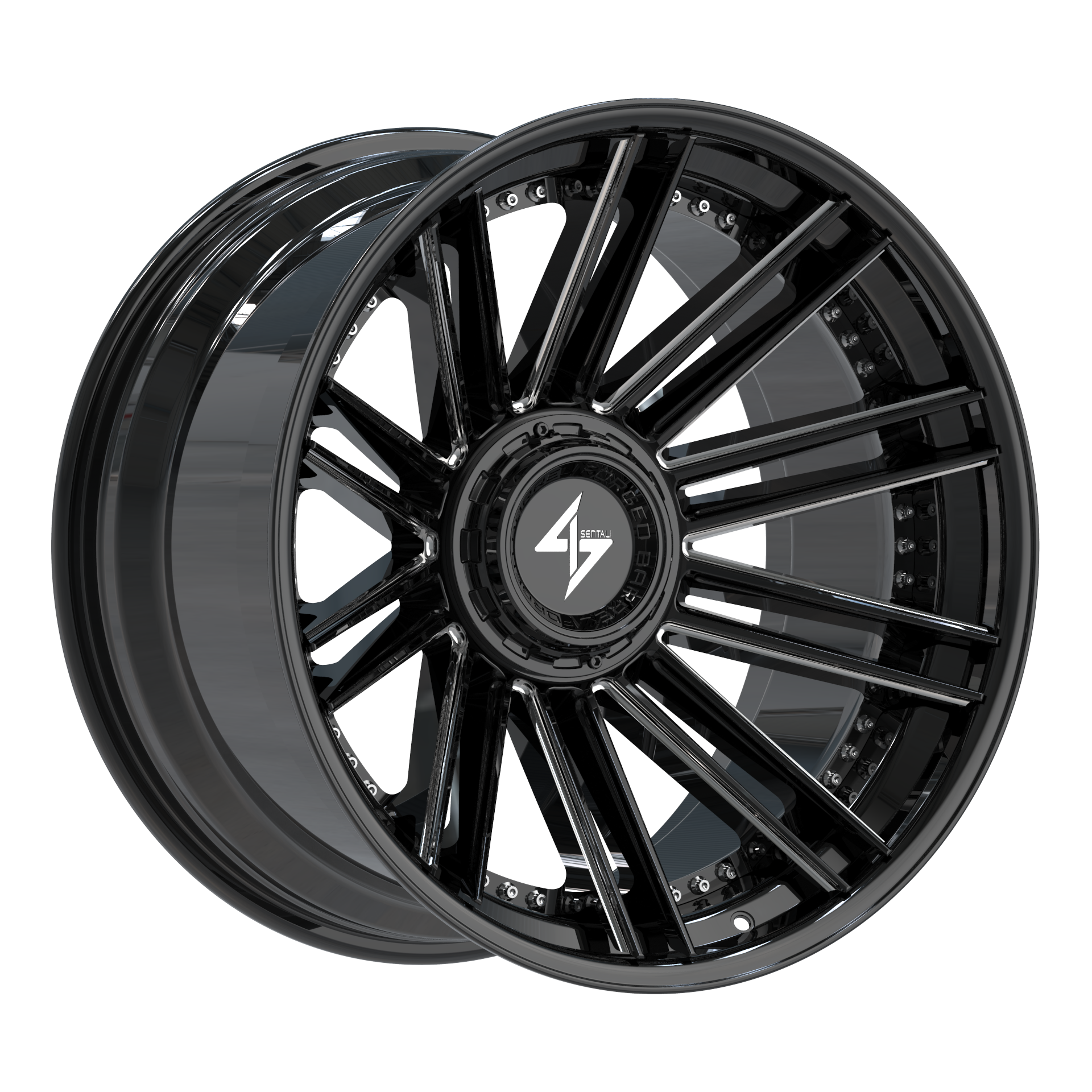 Sentali Barrel Forged Xtreme BFX3 22x12 Wheel