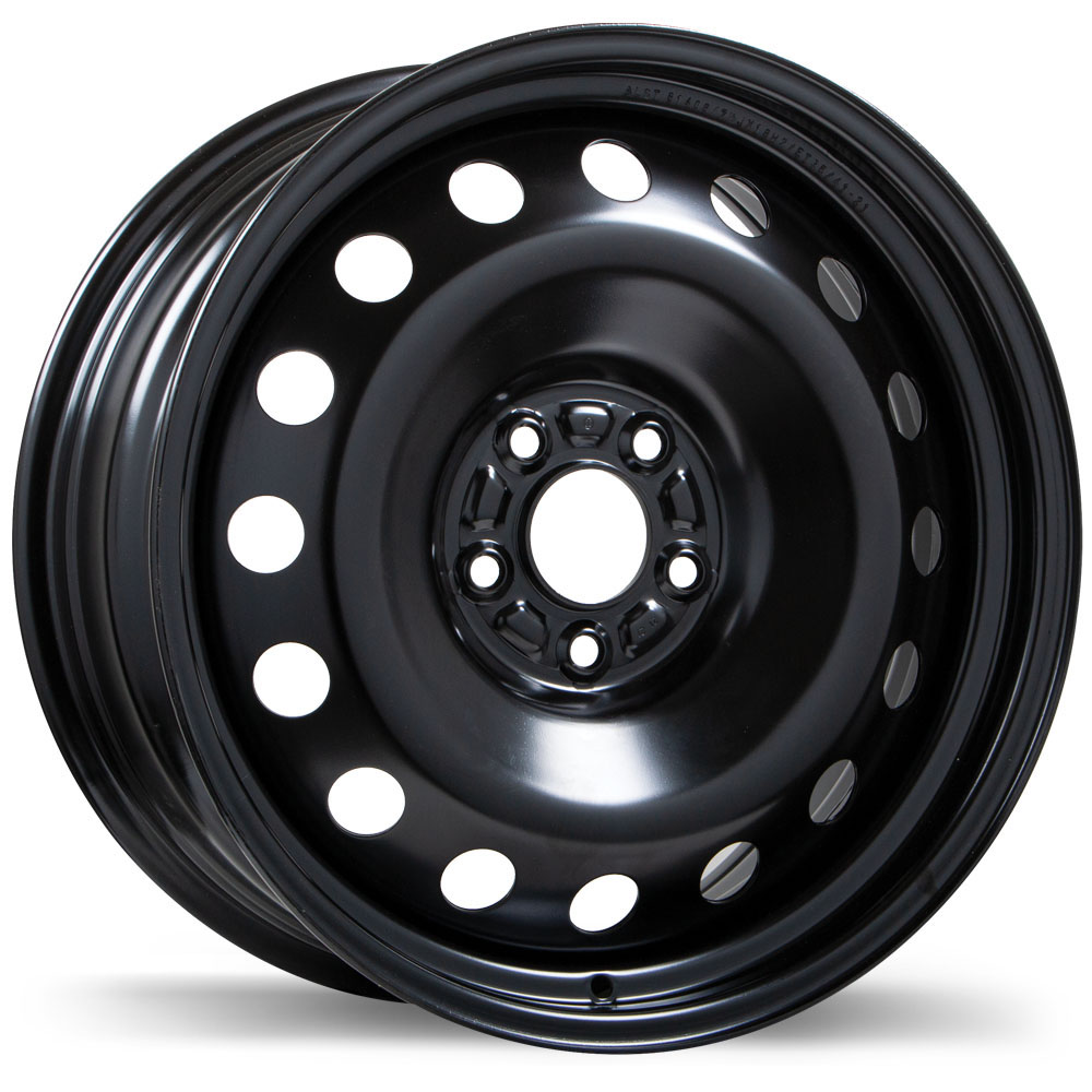 Steel / Acier Steel Wheel 18x7.5 5x114.3mm +35 66.1mm Blk 18x7.5 Wheel
