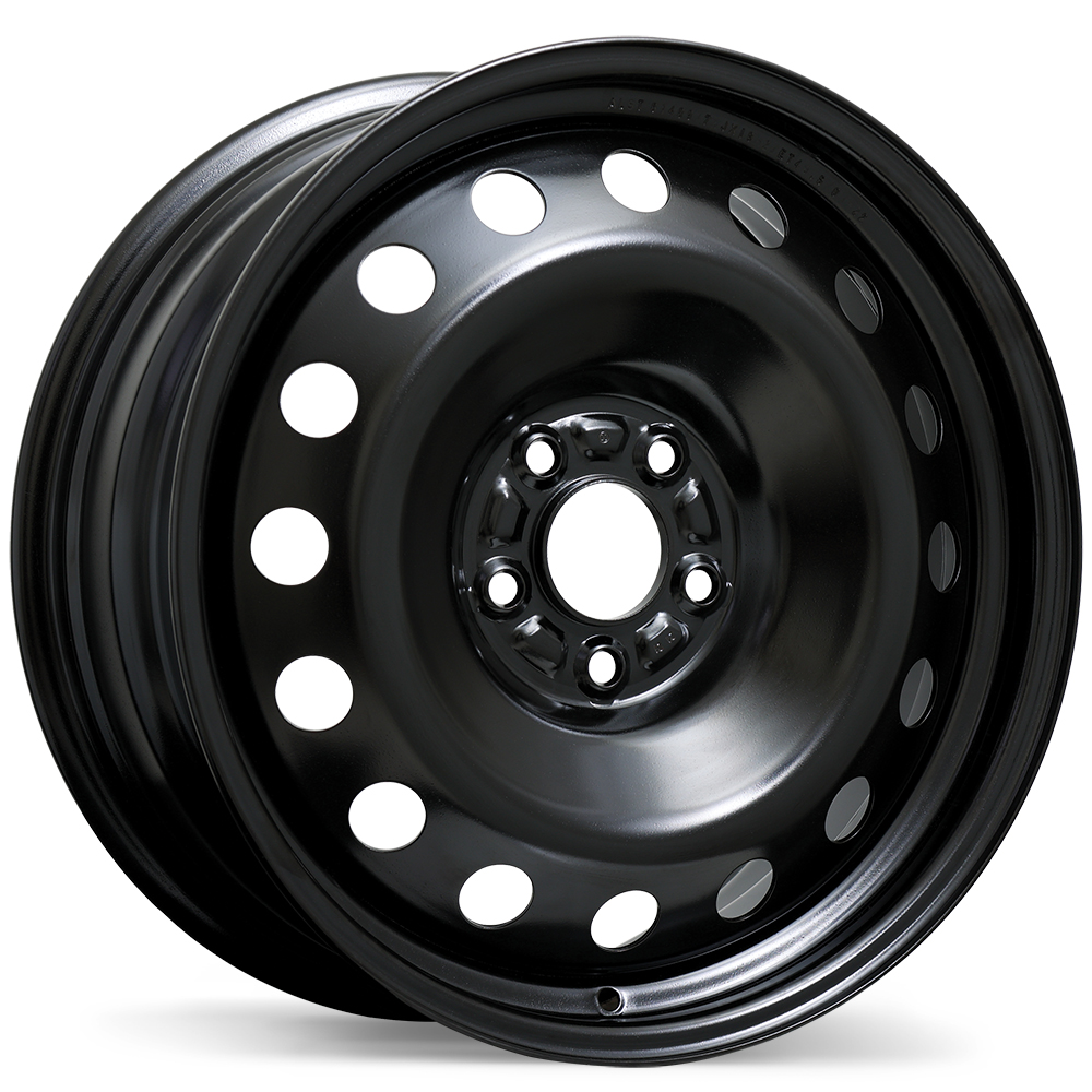 Steel / Acier Steel Wheel 18x7.5 5x114.3mm +49.5 67.1mm Blk 18x7.5 Wheel