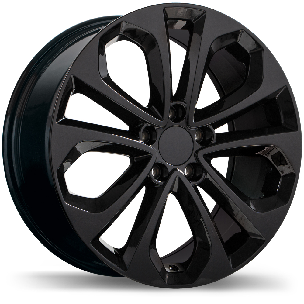 Replika R191 18x8.0 5x114.3mm +50 64.1mm Blk 18x8.0 Wheel