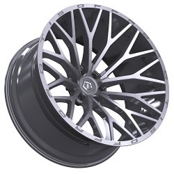 Tis 566BSM-2428344 24X12 6X5.50 (-44) Tis 566BSM (hb 106.2) 24X12 Wheel