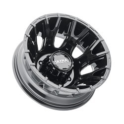 Ultra 022-7699RBK 17X6.5 8X210 (-140) Ult 022RBK Scorpion Dually (hb 154.3) 17X6.5 Wheel