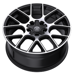 Edge Street 356MB-7755740 17X7.5 5X4.50 / 5X120 (+40) Edg 356MB (hb 74.1) 17X7.5 Wheel