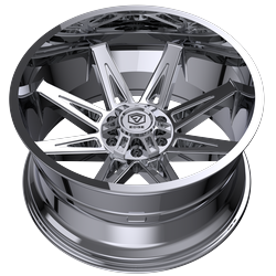 Edge Off Road 304C-2220944 22X12 5X5.00 / 5X5.50 (-44) Edg 304C (hb 78.1) 22X12 Wheel