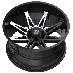 Edge Off Road 304MB-2226844 22X12 6X135 / 6X5.50 (-44) Edg 304MB (hb 106.2) 22X12 Wheel