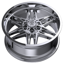 Edge Off Road 303C-2226844 22X12 6X135 / 6X5.50 (-44) Edg 303C (hb 106.2) 22X12 Wheel