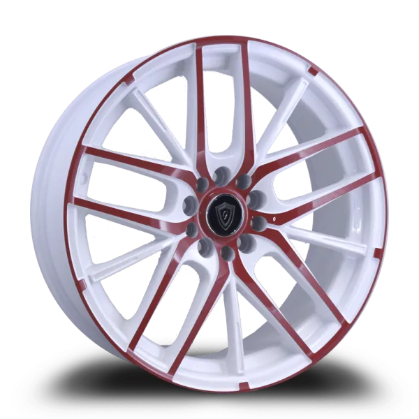 G - Line Alloys 17X7.5 8-100/114.3 G-Line #0029 Red FACE/WHITE (wpr) 35/73.1 4-100/114.3 Wheel