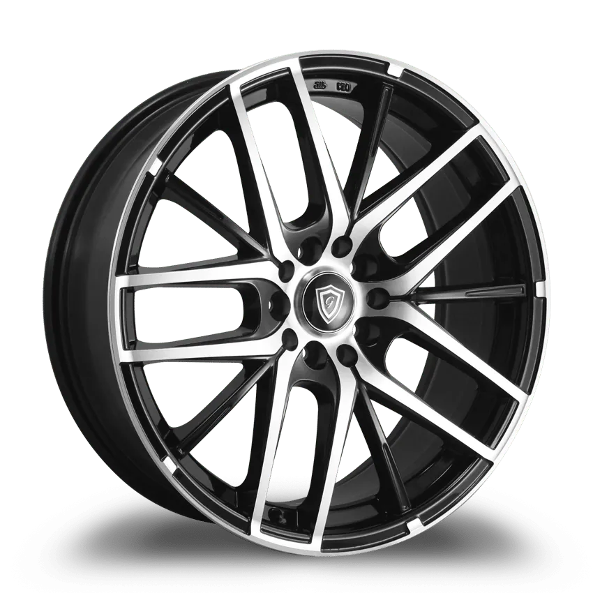 G - Line Alloys 18X8 10-105/114.3 G-Line #0029 Polish FACE/BLACK(B-P) 35/73.1 5-105/114.3 Wheel