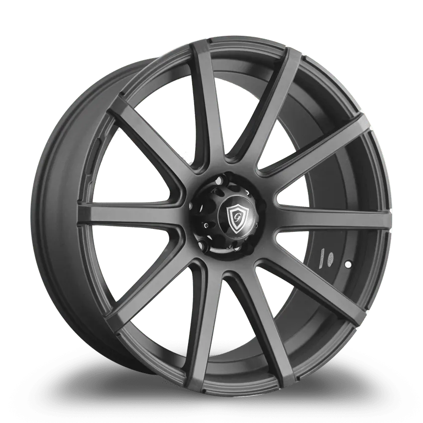 G - Line Alloys 22X9.5 6-139.7 G-Line # 0036 Satin Black 20/108.1 6-139.7 Wheel