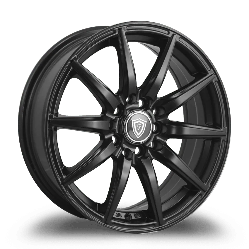 G - Line Alloys 15X6.5 8-108/114.3 G-Line #0043 Satin Black 35/73.1 4-108/114.3 Wheel
