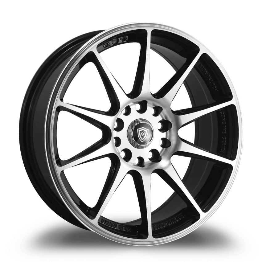G - Line Alloys 17X7.5 10-112/114.3 G-Line # 0051 Black Polish (b-P) 35/73.1 5-112/114.3 Wheel