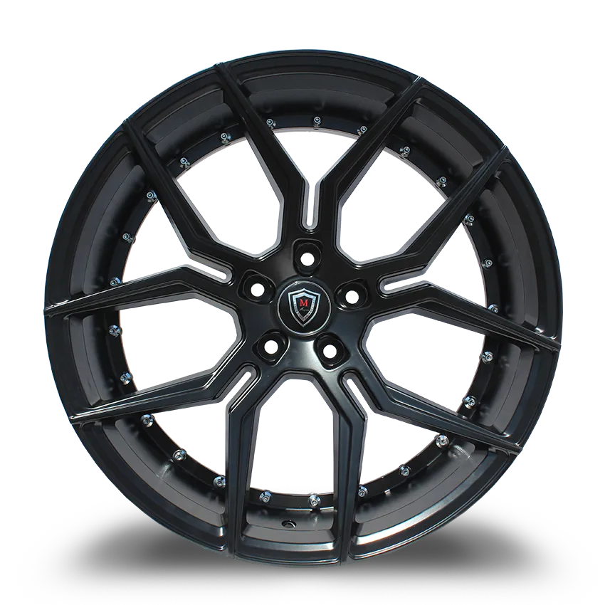 Marquee Wheels 22X10.5 5-115 Marque #1000 Satin Black 20/73.1 5-115 Wheel