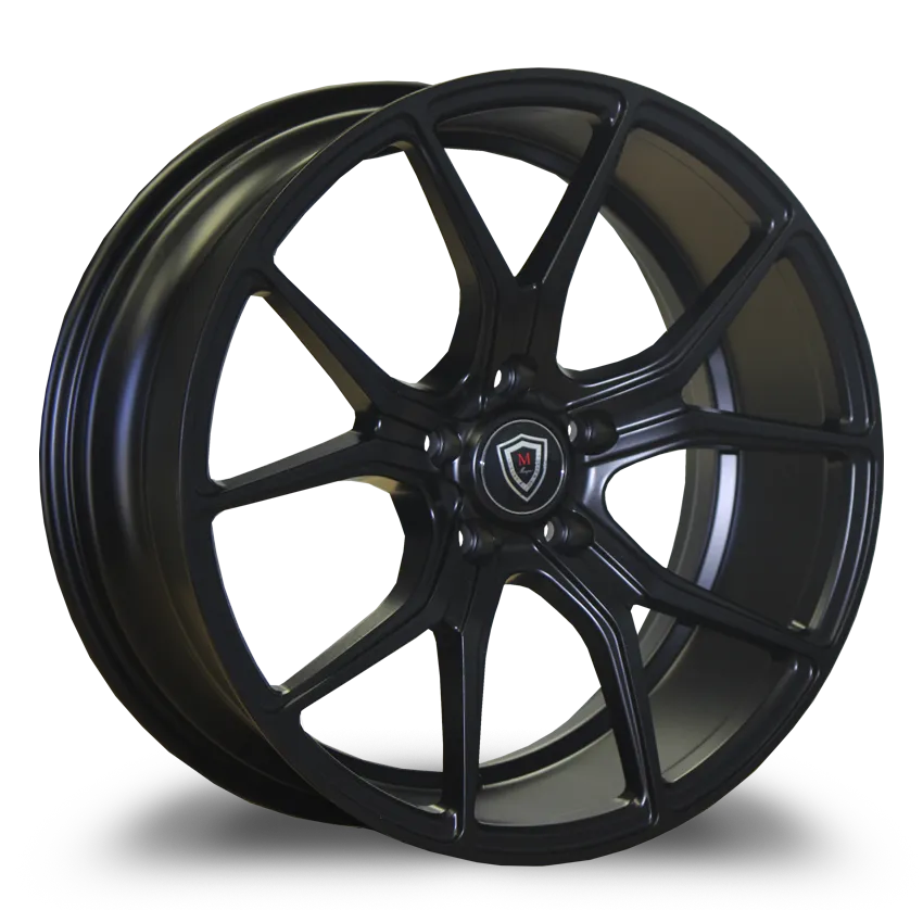 Marquee Wheels 18X9 5-108 Marquee #1003 Satin Black 38/67.1 5-108 Wheel
