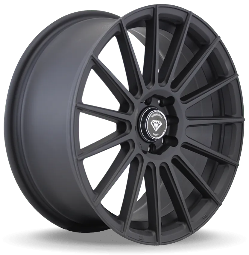 White Diamond 18X8 10-100/114.3 White Diamond #3193 Matte Black (B/M) 35/73.1 5-100/114.3 Wheel