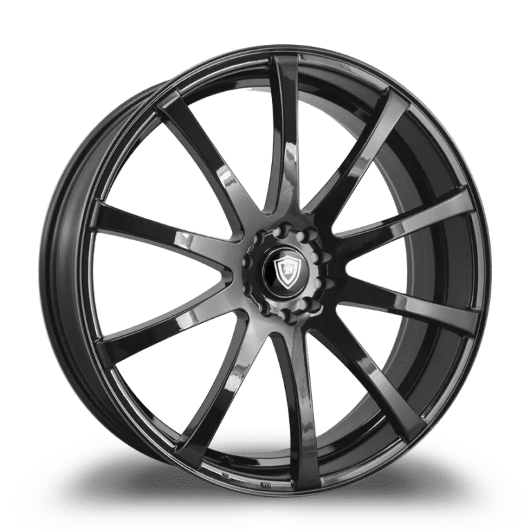 White Diamond 22X8 10-114.3/120 W-Diamond #3196 Gloss Black 35/74.1 5-114.3/120 Wheel