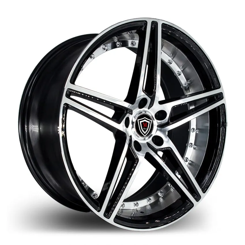 Marquee Wheels 20X10.5 5-112 Marquee #3258 POLISH/INNER Lip POLISH(<N>BB4) 38/66.6 5-112 Wheel