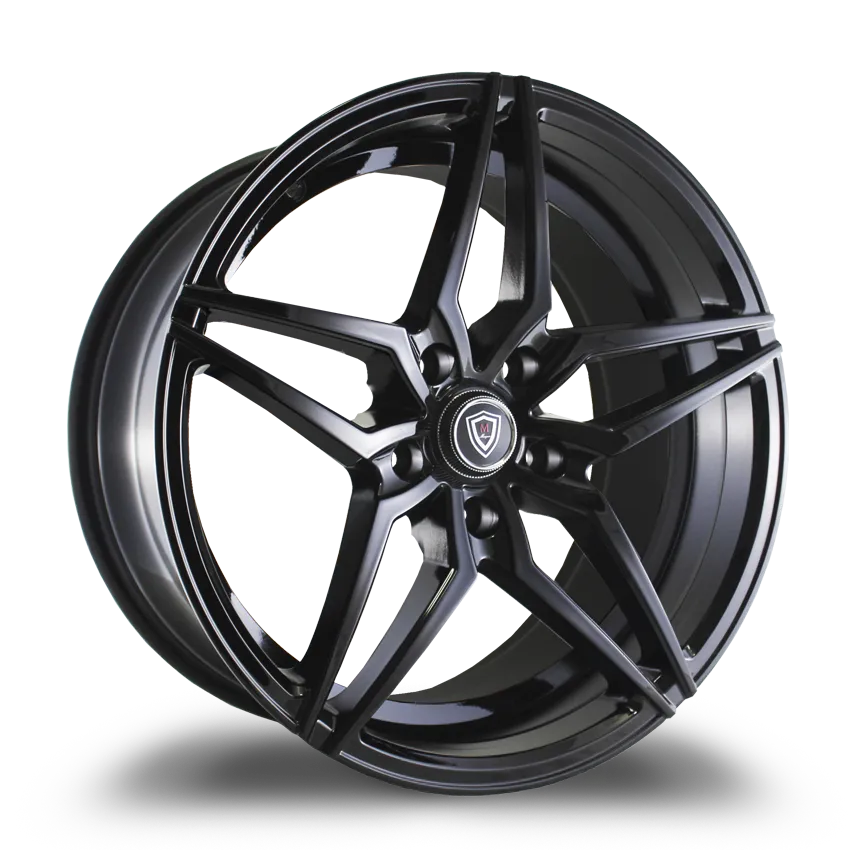 Marquee Wheels 18X8 5-115 Marquee #3259 Gloss Black 25/73.1 5-115 Wheel
