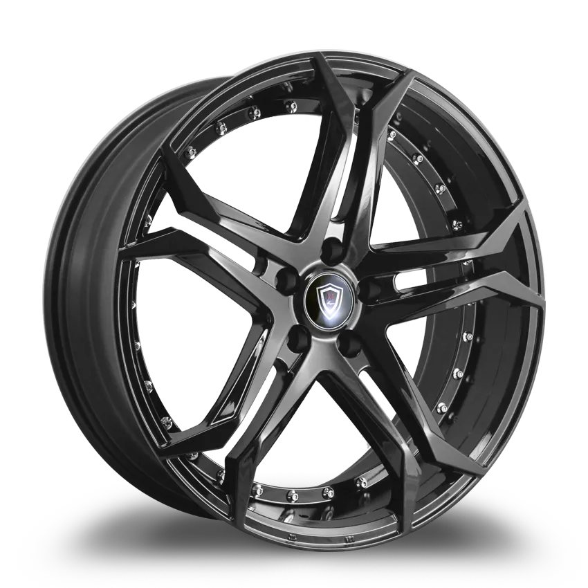 Marquee Wheels 20X9 5-115 Marquee #3284 Gloss Black 15/73.1 5-115 Wheel