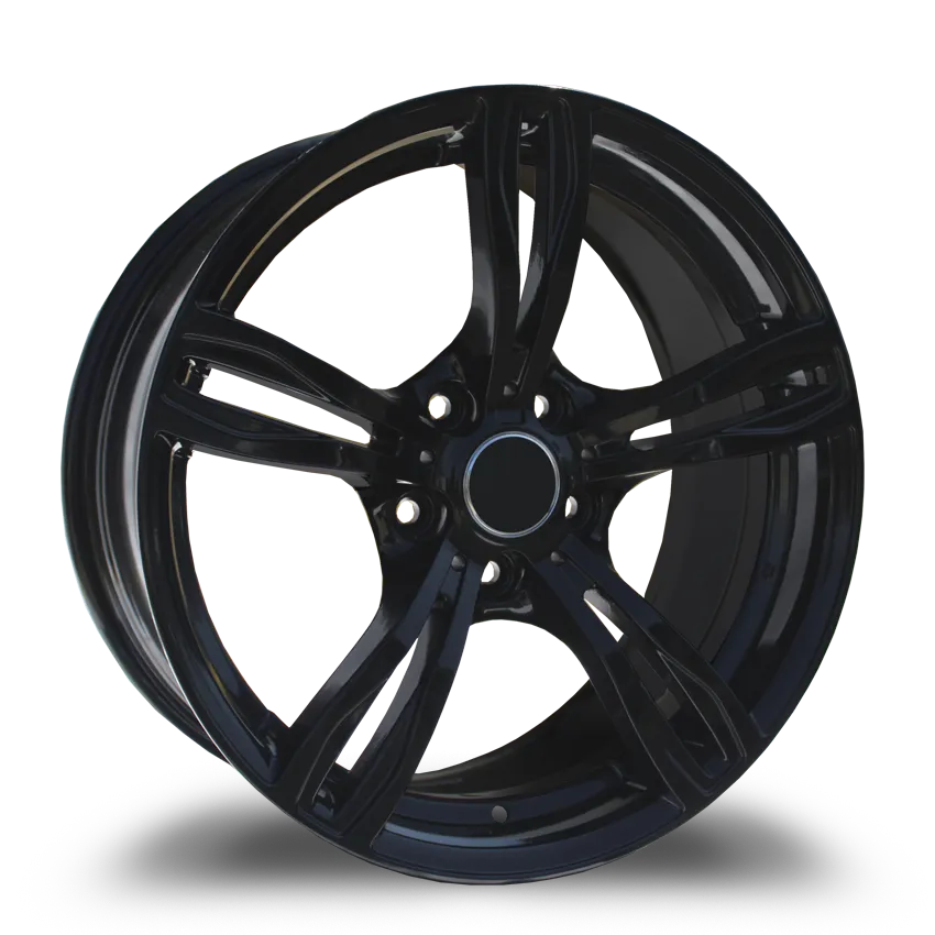 Replica Wheels 19X9 5-120 G-Line #5056 Glossy Black 38/74.1 5-120 Wheel
