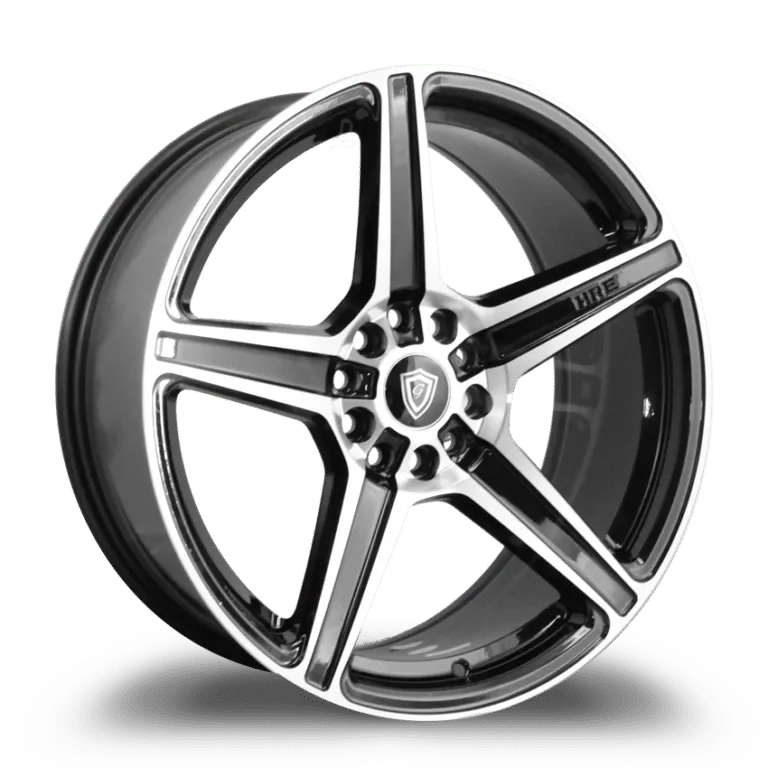 G - Line Alloys 17X7.5 10-105/114.3 G-Line #5067 Gloss BLACK/MACHINE 35/73.1 5-105/114.3 Wheel