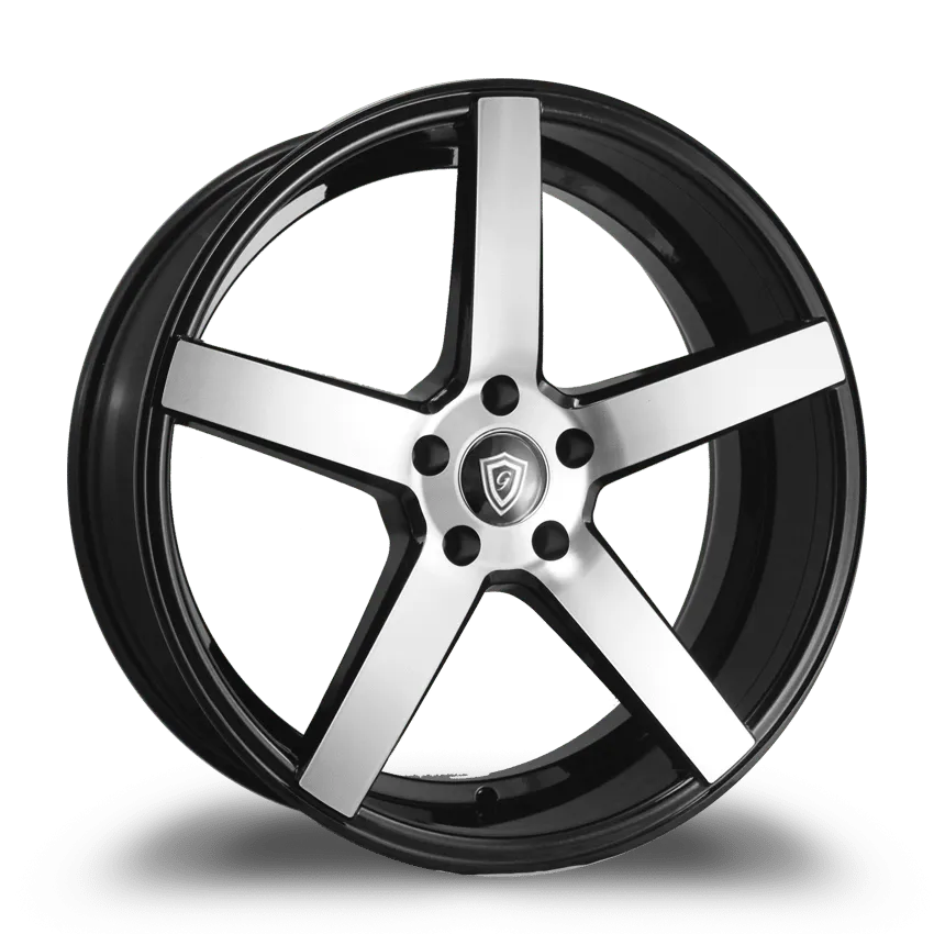 G - Line Alloys 20X10 5-112 G-Line # 5178 Black POLISH/SPOKE 38/66.56 5-112 Wheel
