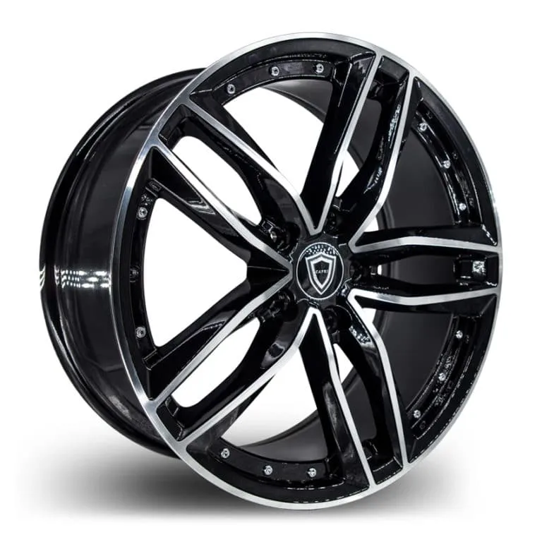 Capri Luxury 20X10 5-115 Capri Luxury #5228 POLISH/BLACK(B-P) 15/73.1 5-115 Wheel