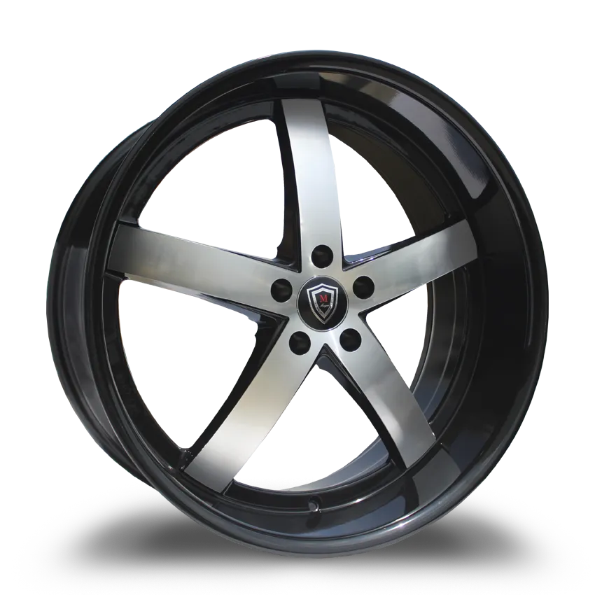Marquee Wheels 20X10.5 5-120 Marquee #5330B Black Polish 40/74.1 5-120 Wheel