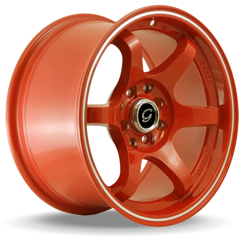 G - Line Alloys 17X9.0 4-114.3 G-Line #6011 Metalic Orange 25/73.1 4-114.3 Wheel