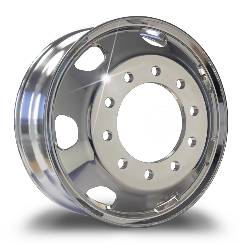 Marquee Forged Marquee Semi-Trailer Forged Lightweight T303A 10X285.75 22.5X8.25 Full Mirror Finish 10-285.75 Wheel