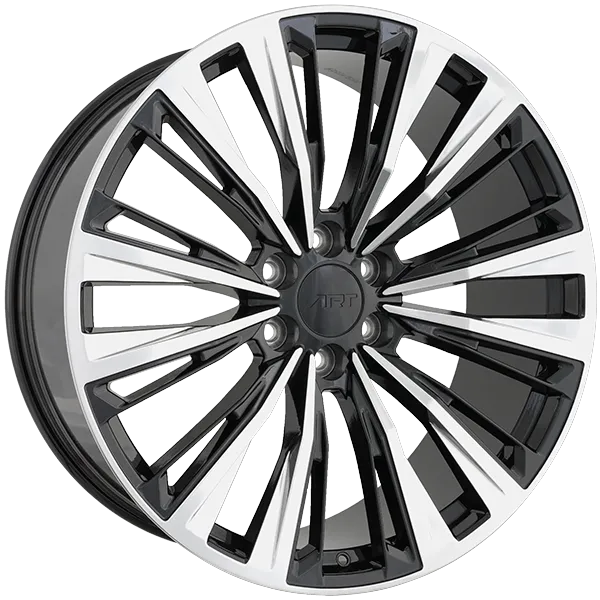 Art Replica 355 Wheel 24x10.0 6x139.7 Gloss Black - Mirror Polish
