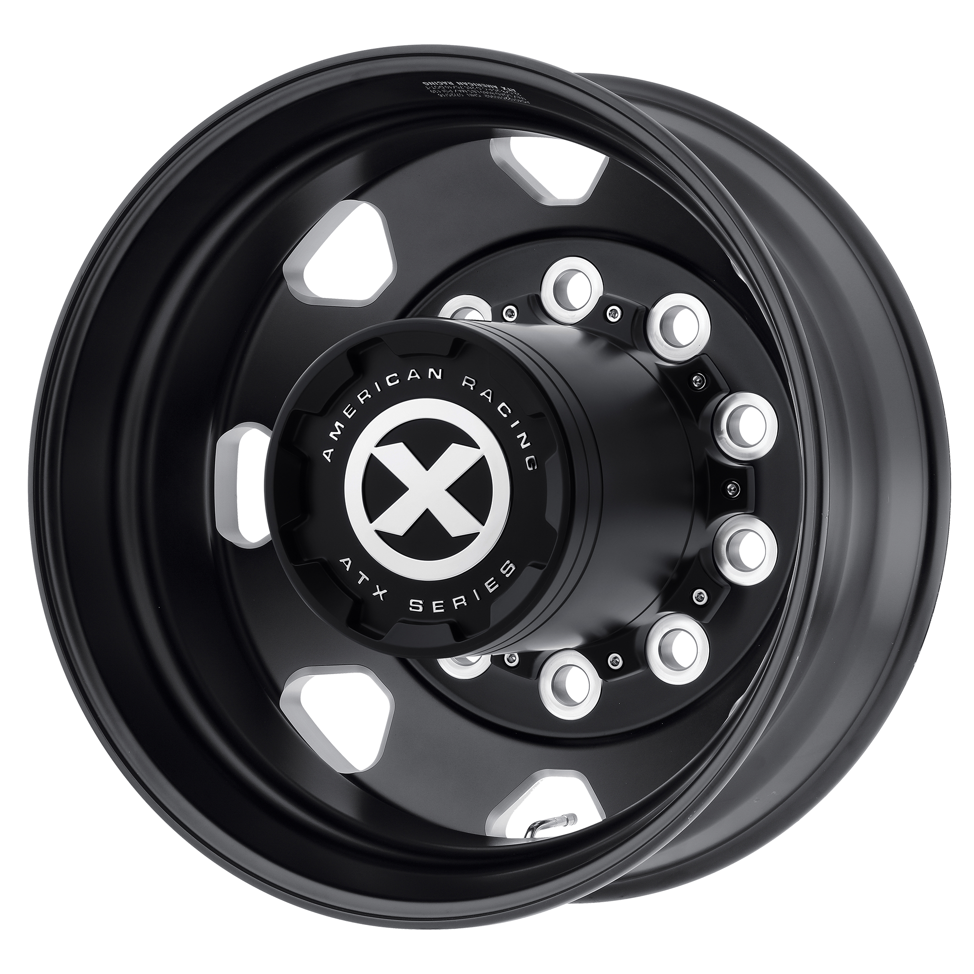 Atx AO401 22.5X8.25 10X11.25 S-Blk Mill Out 22.5X8.25 Wheel