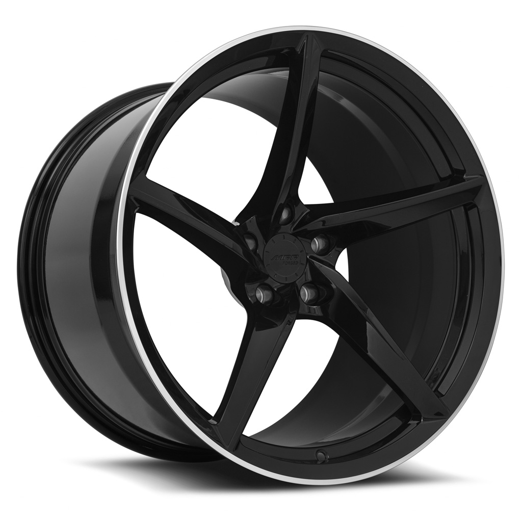Mrr Forged Gloss Black Right 21x13 Wheel