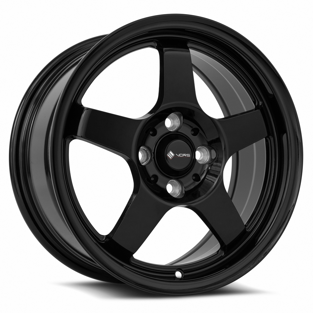 Vors Gloss Black 15x7 Wheel