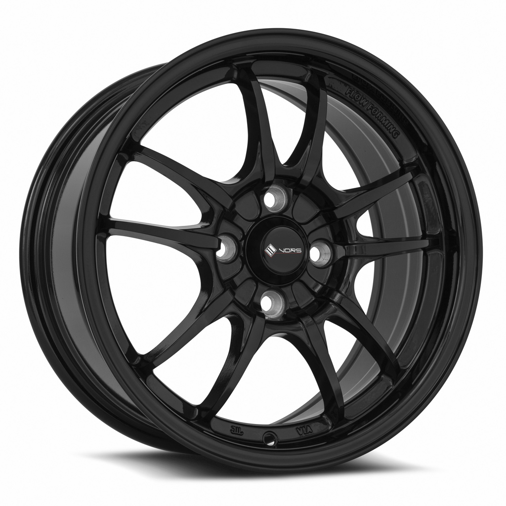 Vors LT10 Wheel 15x7 4x100 Gloss Black