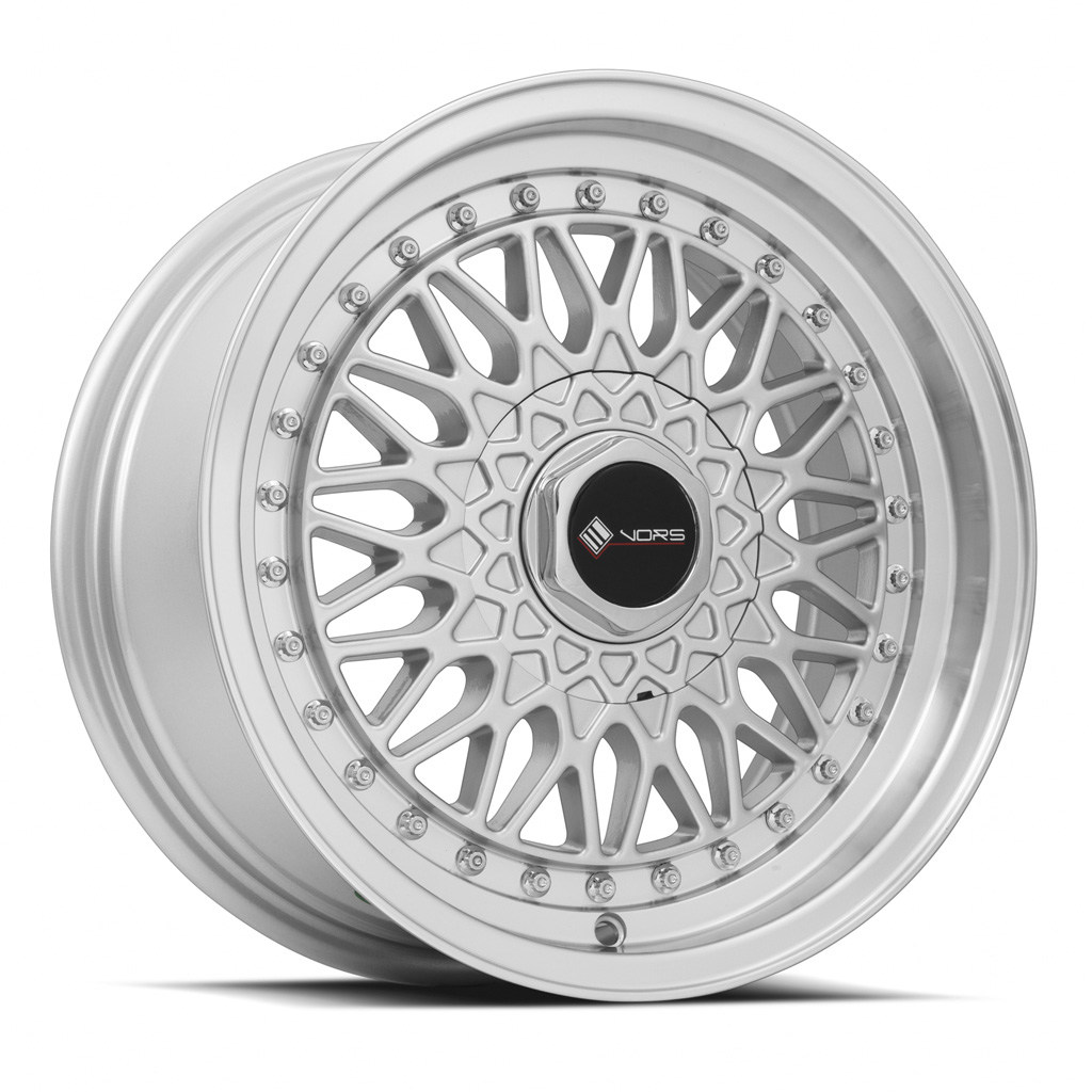 Vors Silver Machined Face 15x8 Wheel