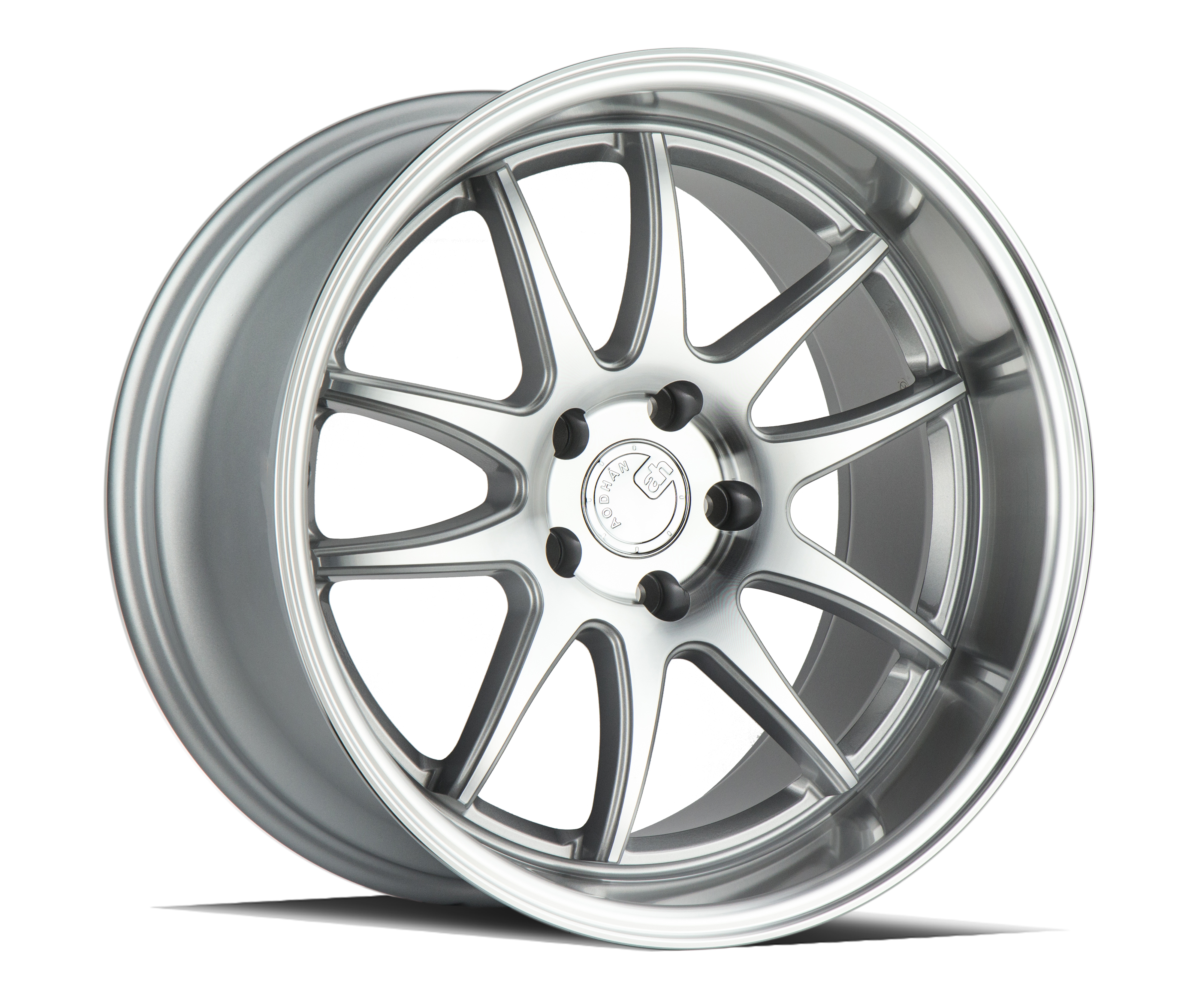 Aodhan Wheel 19x11 5x114.3 Silver W/Machined Face
