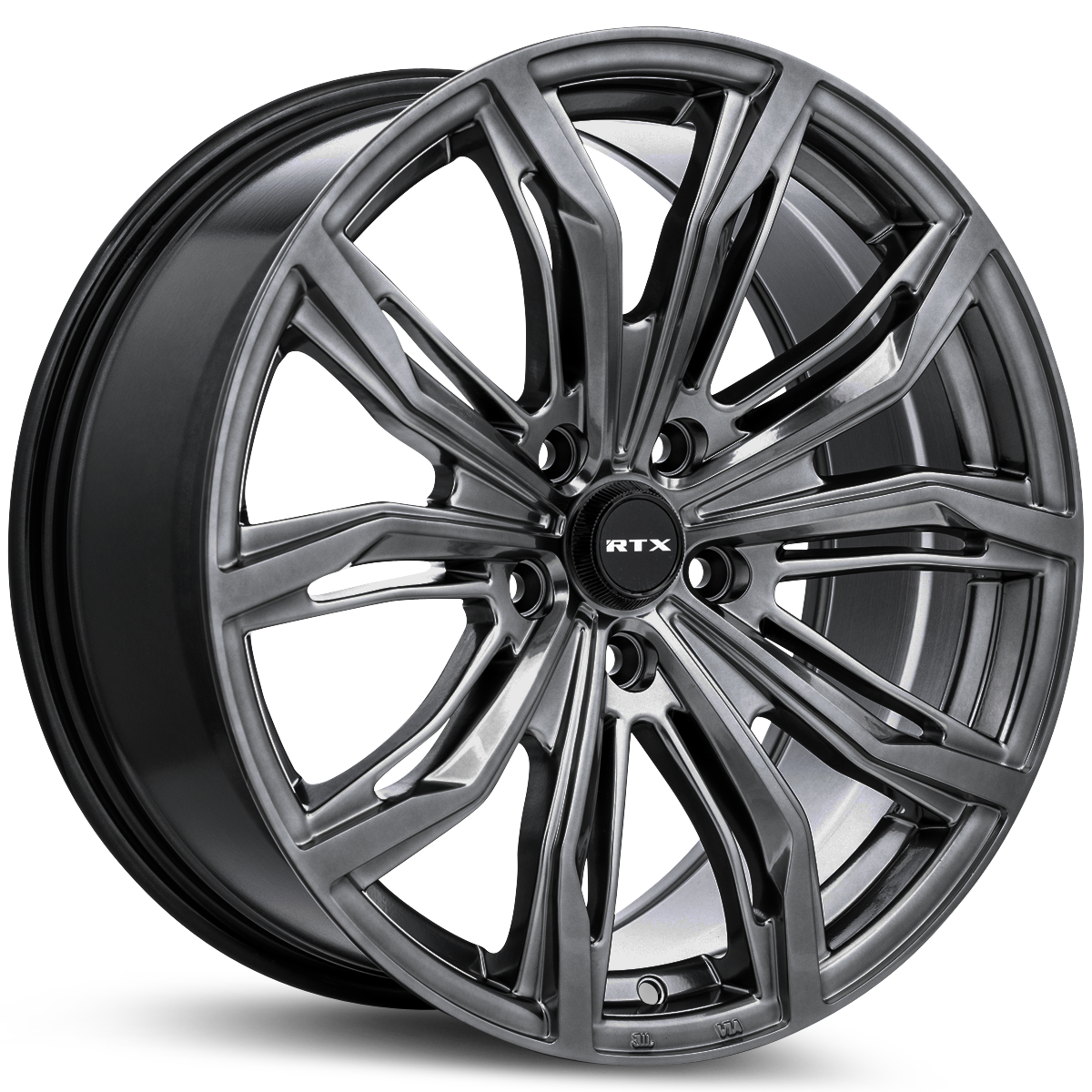 Rtx® (rtx) • 083260 • Black Widow • Hyper Black • 18x8 5x114.3 ET42 CB73.1 18x8 Wheel