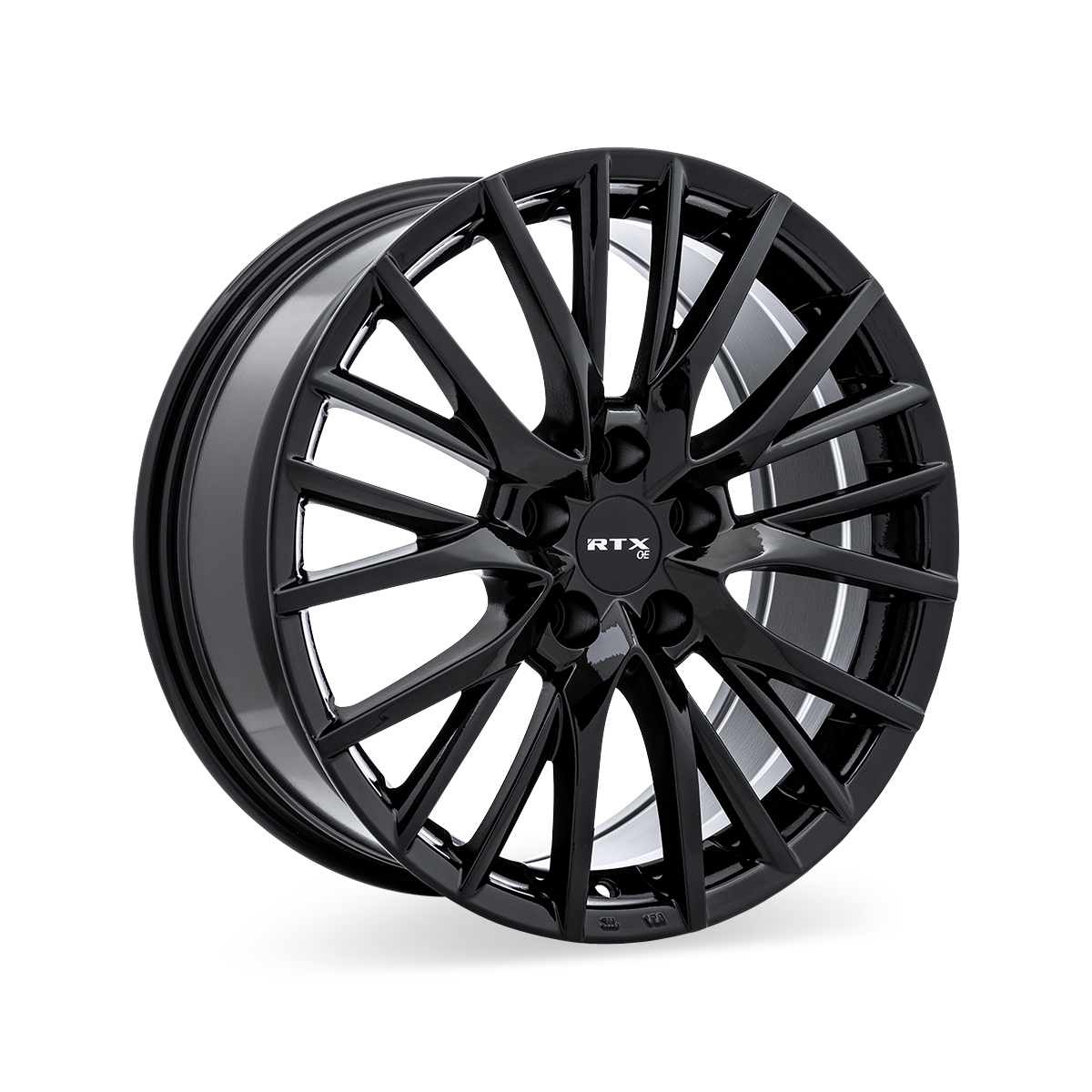 Rtx® (oe) • 083090 • Kyo • Gloss Black • 18x8 5x114.3 ET35 CB60.1 18x8 Wheel