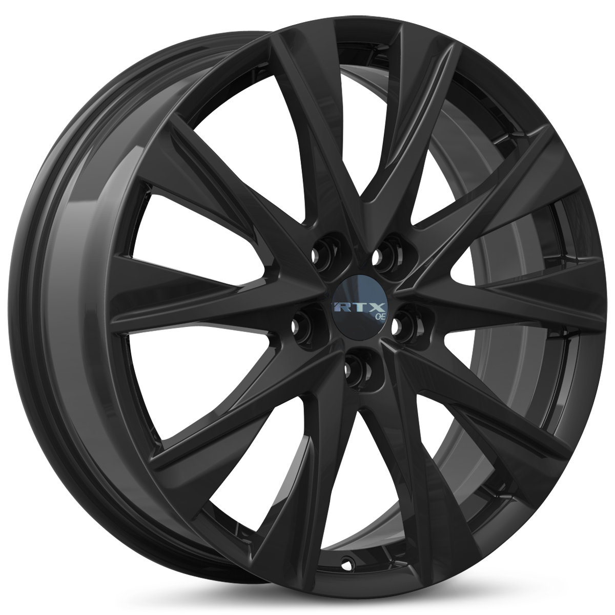 Rtx® (oe) • 083347 • MZ02 • Gloss Black • 19x7 5x114.3 ET45 CB67.1 19x7 Wheel
