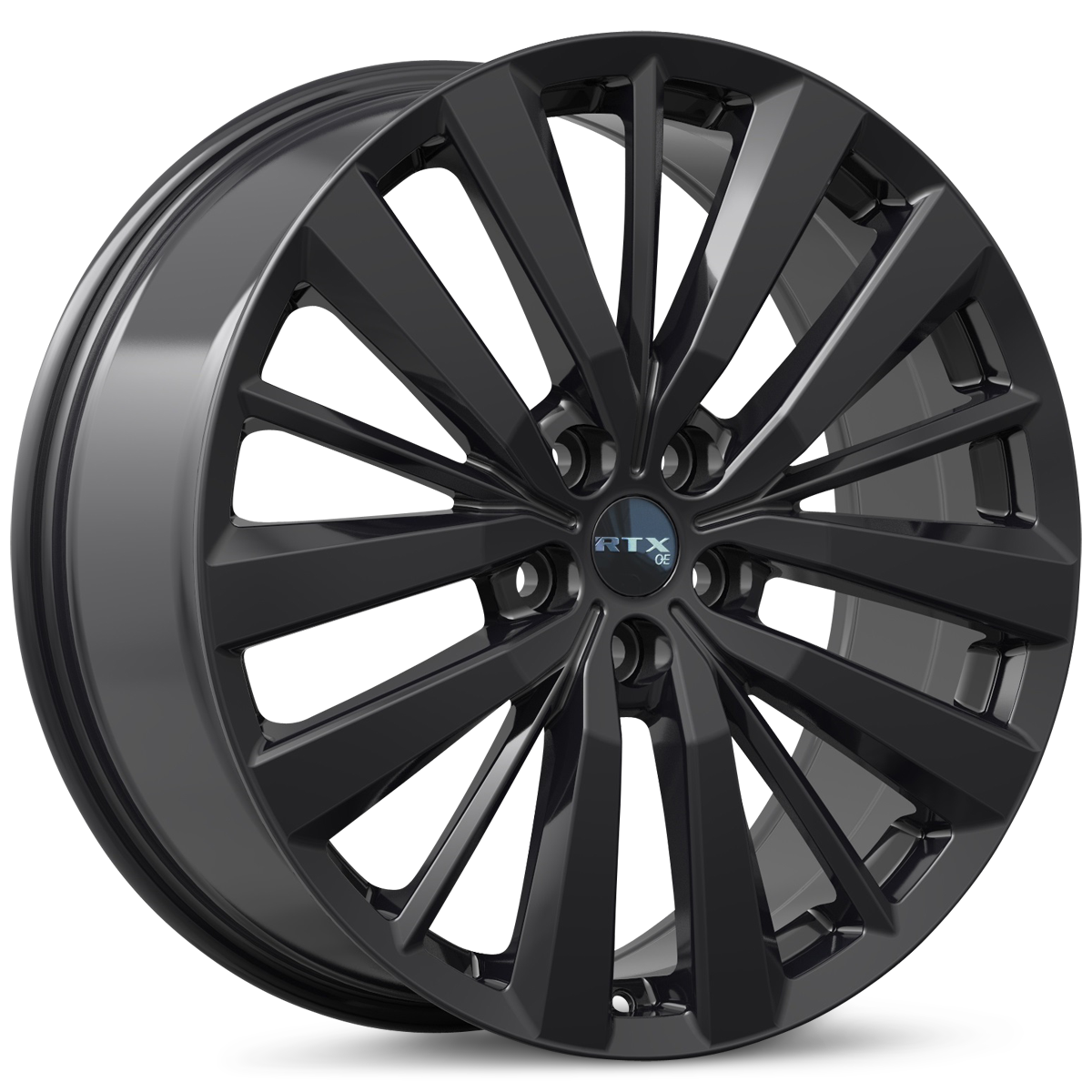 Rtx® (oe) • 083278 • NI02 • Gloss Black • 18x8 5x114.3 ET45 CB66.1 18x8 Wheel