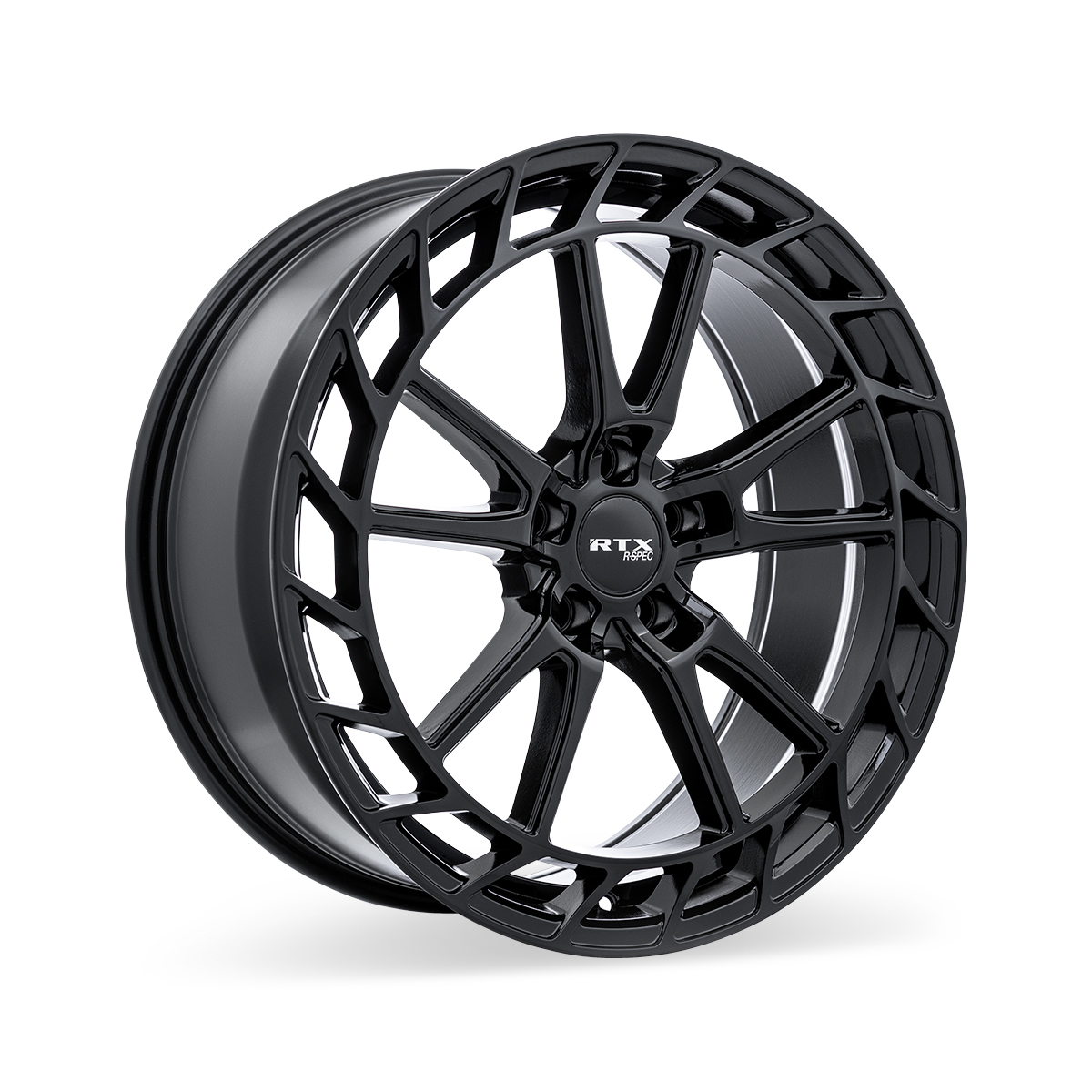 Rtx® (r-Spec) • 083075 • RS05 • Gloss Black • 19x8 5x114.3 ET40 CB67.1 19x8 Wheel