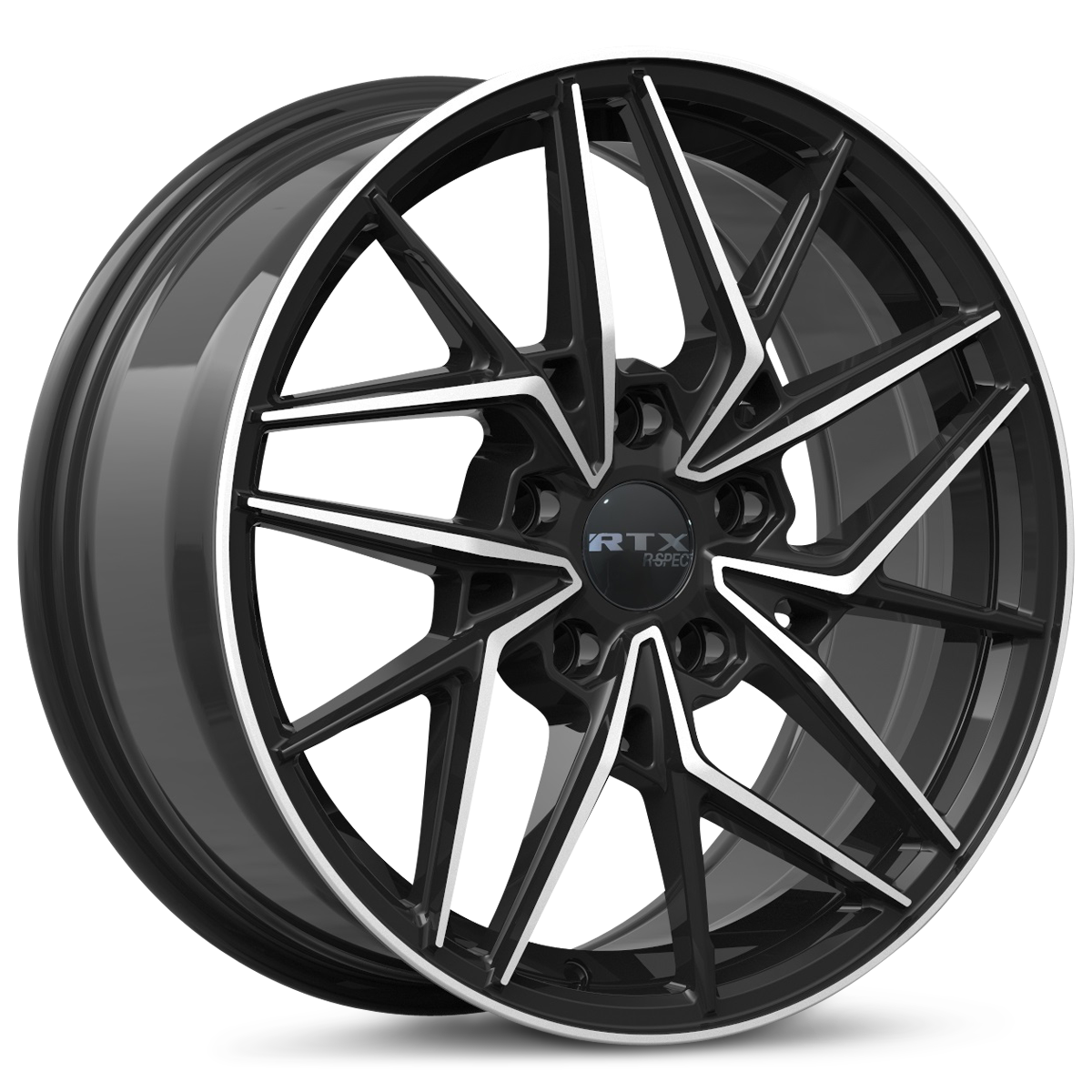 Rtx® (r-Spec) • 083324 • RS11 • Gloss Black Machined • 20x8.5 5x114.3 ET38 CB73.1 20x8.5 Wheel
