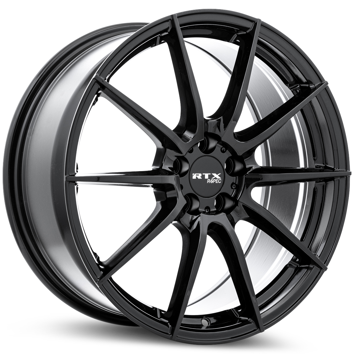 Rtx® (r-Spec) • 083246 • RS03 • Gloss Black • 18x8 5x114.3 ET40 CB67.1 18x8 Wheel