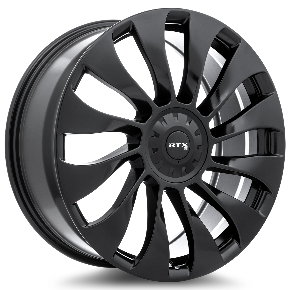 Rtx® (oe) • 083213 • TS02 • Satin Black • 18x8.5 5x114.3 ET35 CB64.1 18x8.5 Wheel