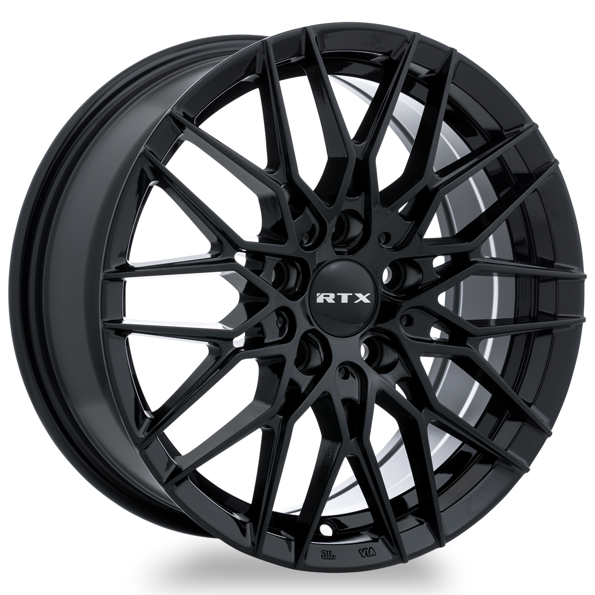 Rtx® (rtx) • 083053 • V20 • Gloss Black • 20x8.5 5x114.3 ET42 CB73.1 20x8.5 Wheel