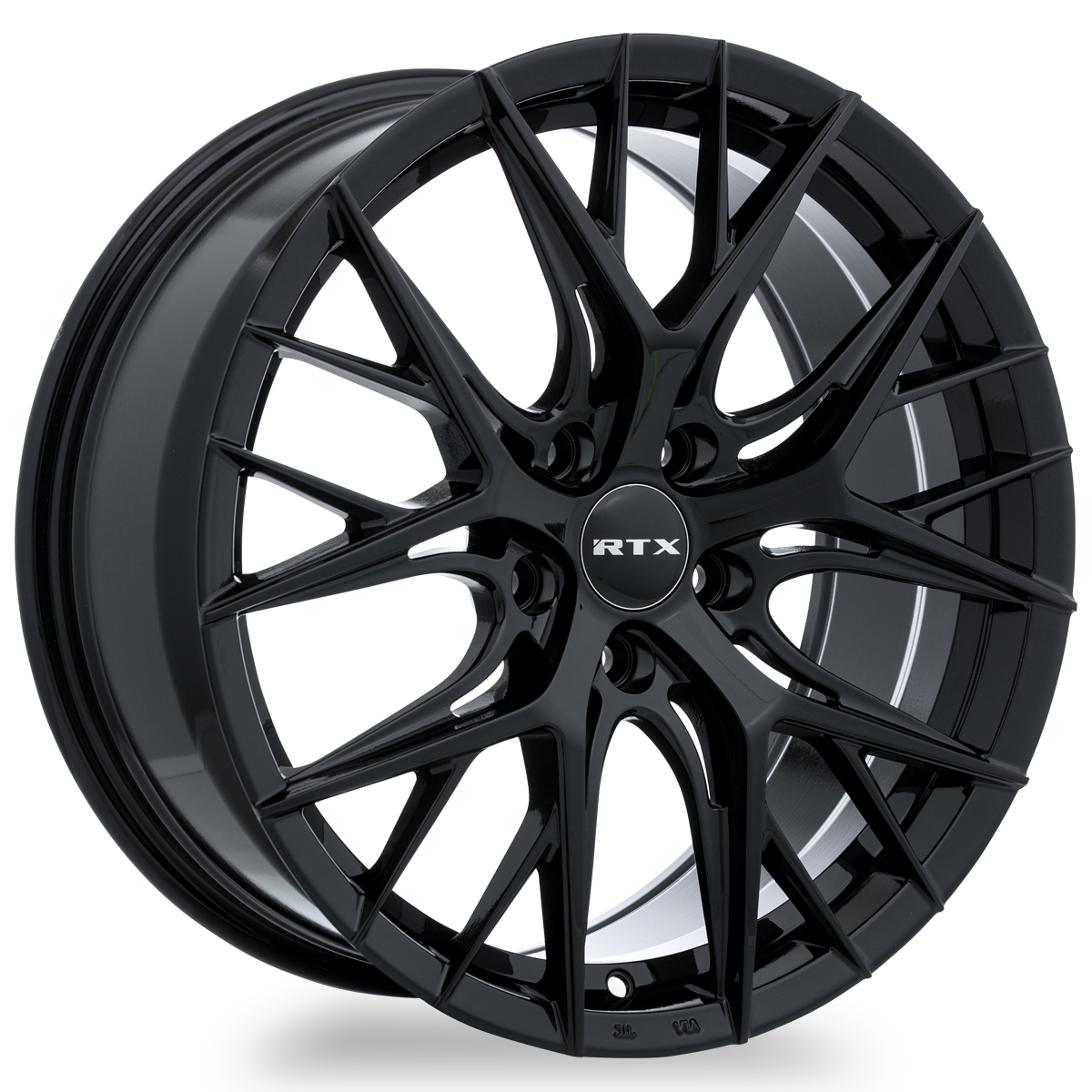 Rtx® (r-Spec) • 083037 • Valkyrie • Gloss Black • 20x8.5 5x114.3 ET38 CB73.1 20x8.5 Wheel