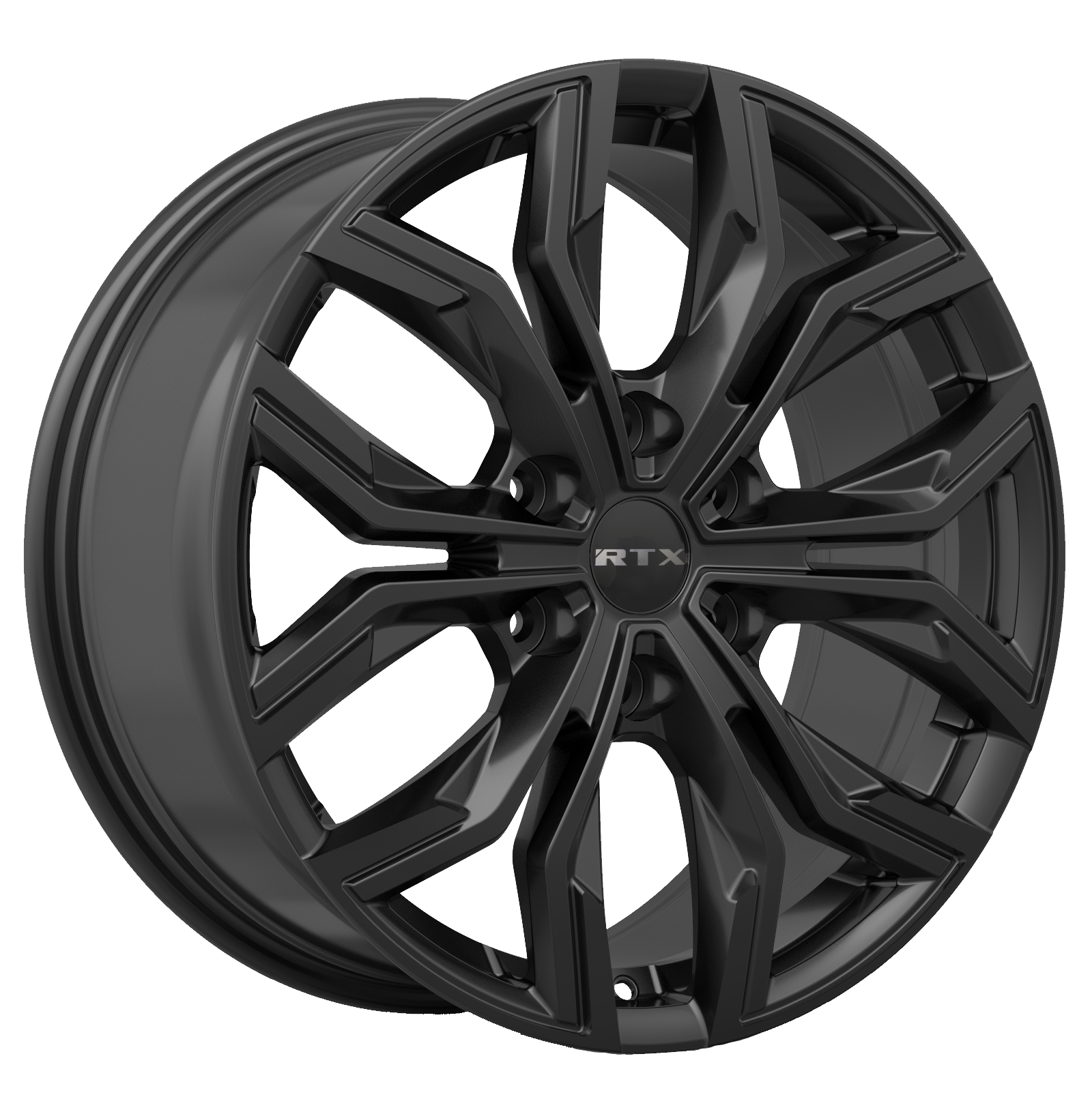 Rtx® (r-Spec) • 083378 • Venom 6 • Gloss Black • 19x8.5 6x132 ET40 CB74.5 19x8.5 Wheel