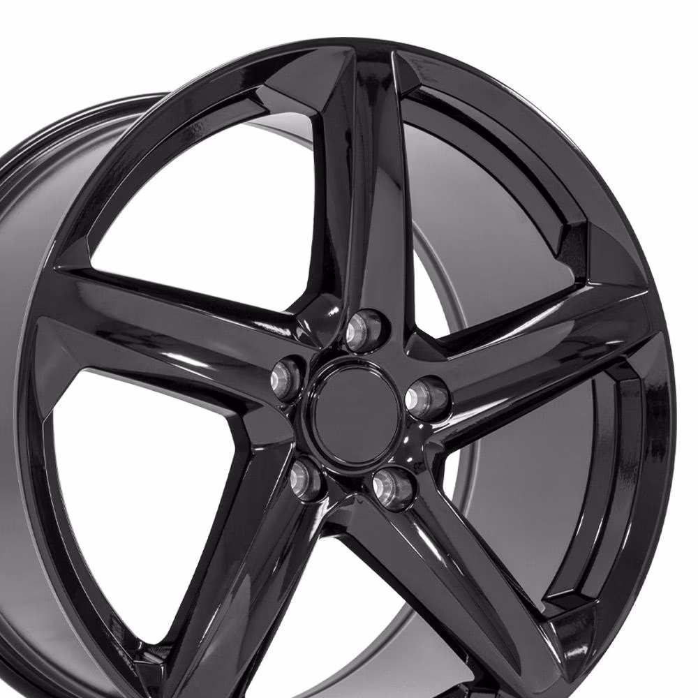 Oe Wheels 19" Replica CV02C fits Chevrolet C7 Corvette 19x10 Gloss Black 19x10 Wheel