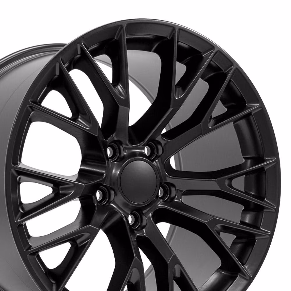 Oe Wheels 18" Replica CV22 fits Chevrolet Corvette C7 Z06 18x10.5 Black 18x10.5 Wheel